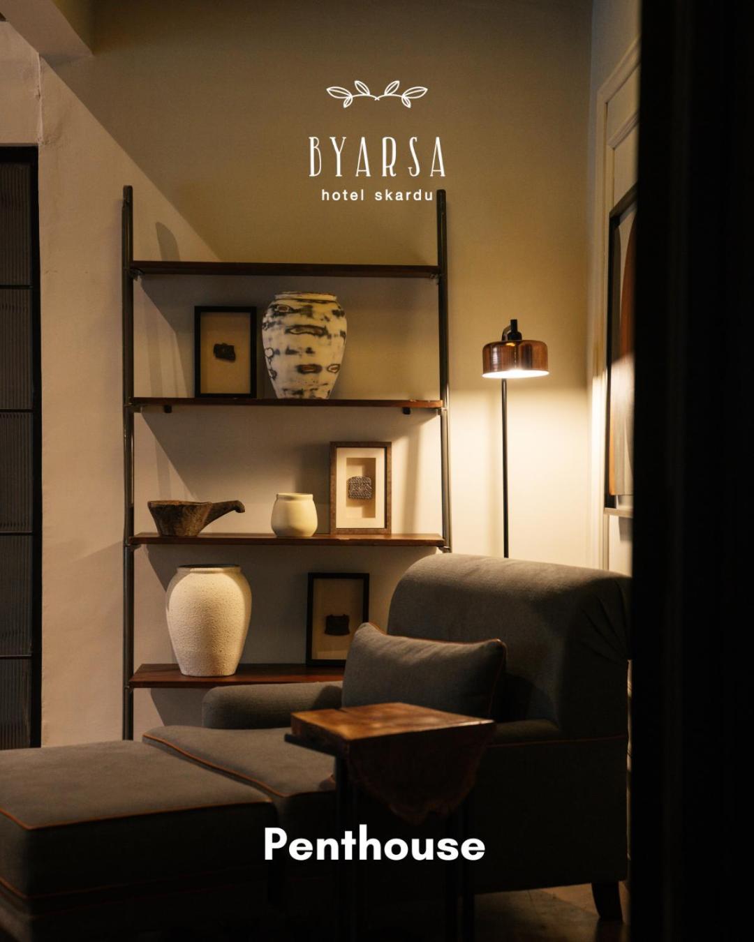Byarsa Hotel Skardu Ponedas Exteriér fotografie