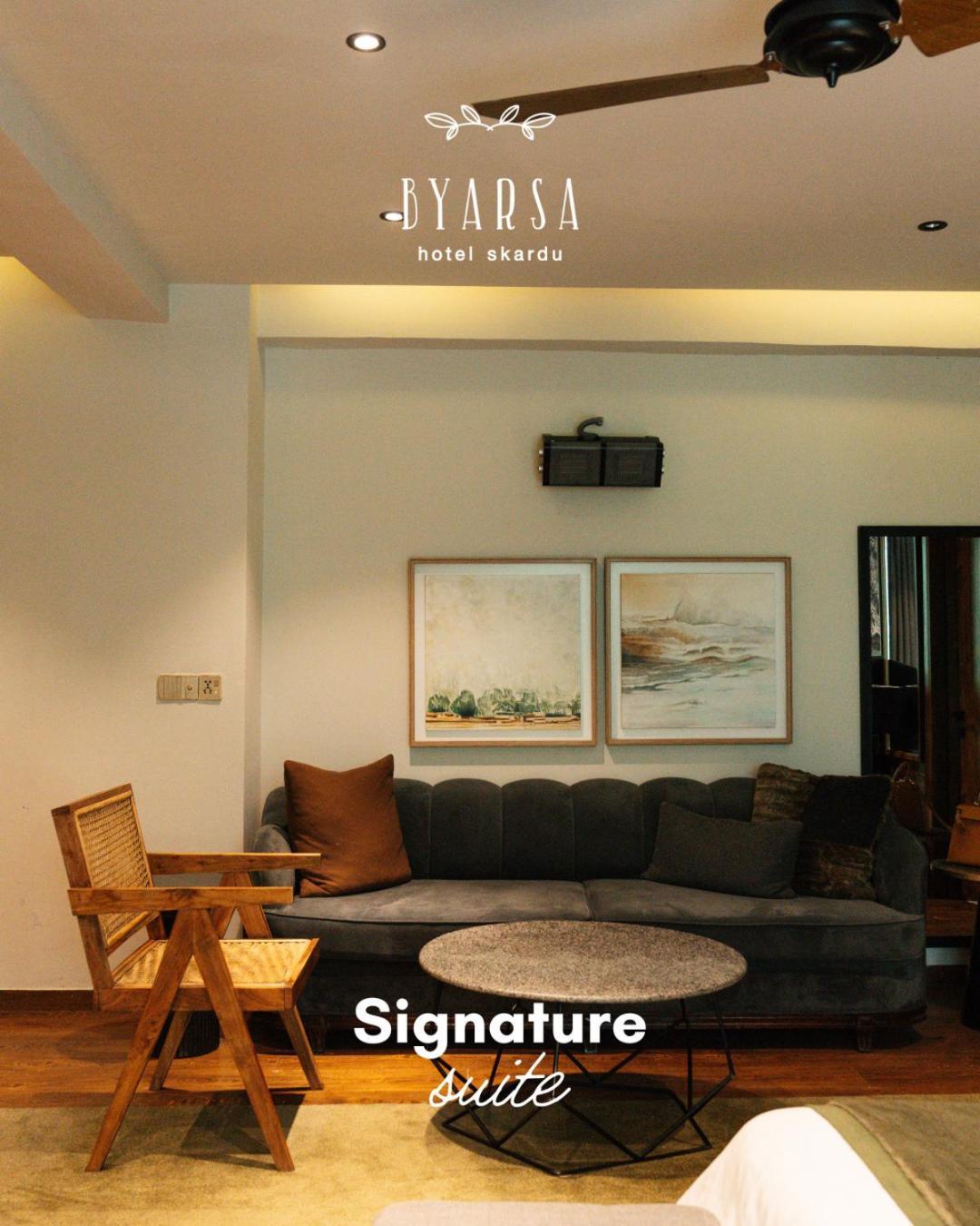 Byarsa Hotel Skardu Ponedas Exteriér fotografie
